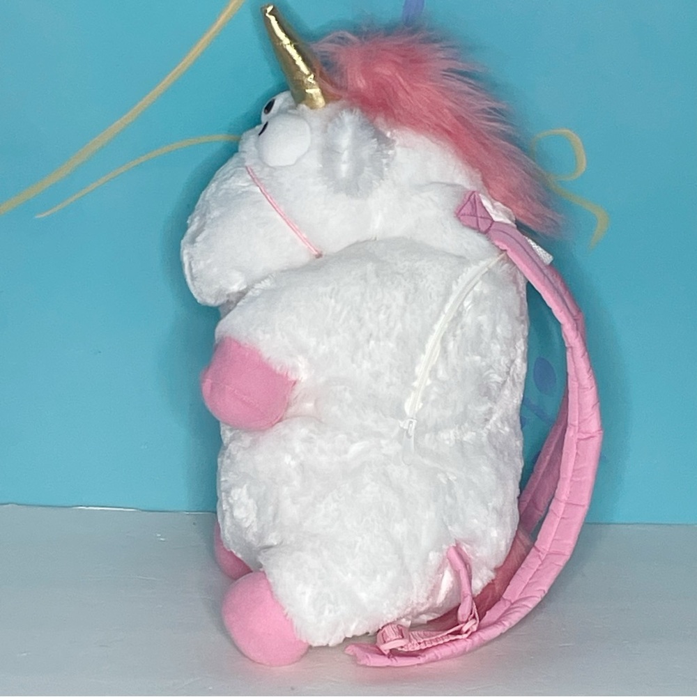 OFFICIAL Universal Studios Despicable Me “Minion Mayhem” Unicorn Plush Backpack - Picture 2 of 10